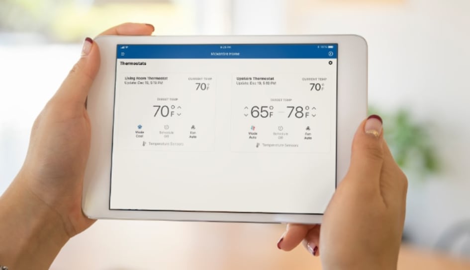 Thermostat control in The Woodlands